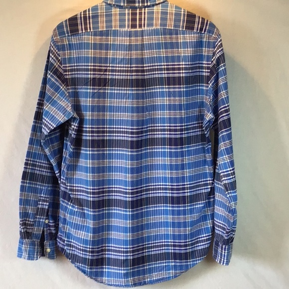 Ralph Lauren woven cotton long sleeve button down shirt (Classic Medium) - Picture 6 of 10